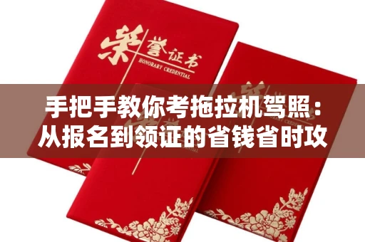 全国手把手教你考拖拉机驾照:从报名到领证的省钱省时攻略
